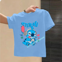 Stitch Bleu Casque Audio et Manette