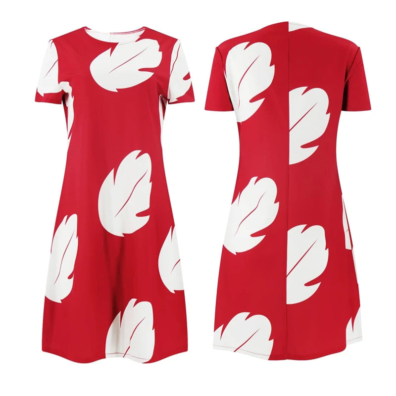 Déguisement Lilo - Robe et Accessoires 9 Pièces