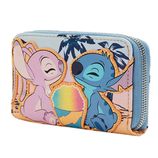 Portefeuille Stitch et Angel - Glace Multicolore