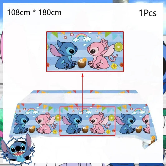 Nappe Stitch et Angel - Arc Multicolore