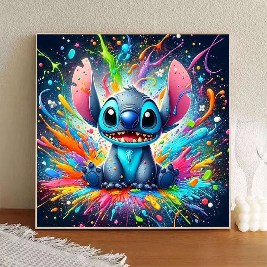 Broderie diamant Stitch - Éclaboussures à Diamants Carrés Fairy Dust