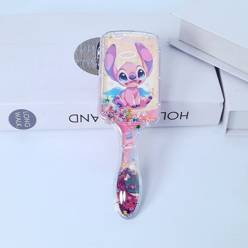 Brosse à cheveux Stitch - Rose dans les Fleurs