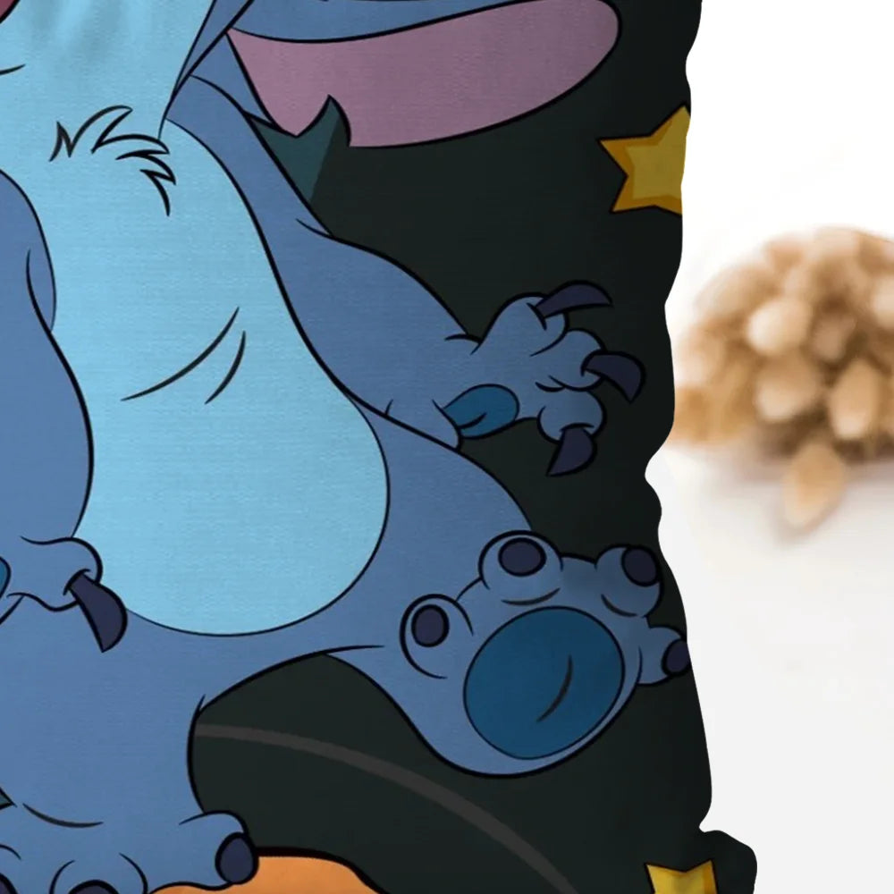 Housse de coussin Stitch - Rire et Fusée