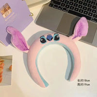 peluche Stitch Rose à Oreilles Violettes