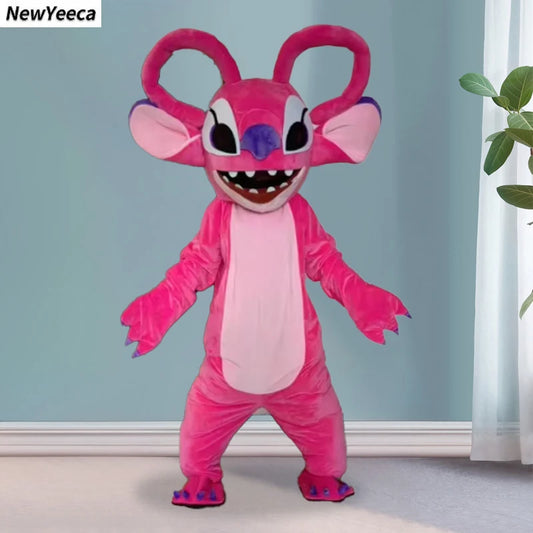 Costume mascotte Angel - Antennes Arrondies et Grand Sourire