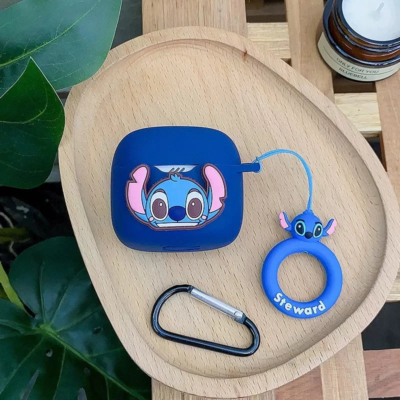 Étui JBL Tune Flex Stitch - Bleu et Anneau