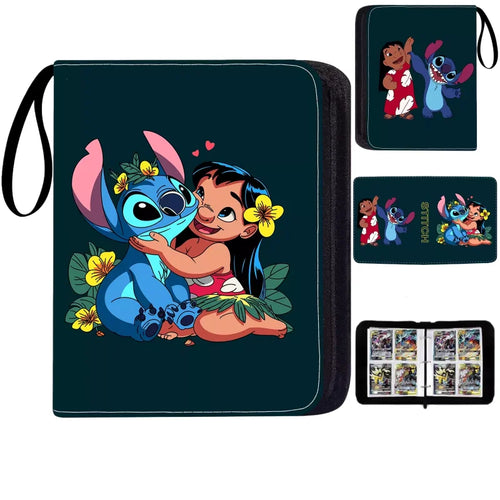 Album pour 400 cartes Lilo et Stitch - Fleurs