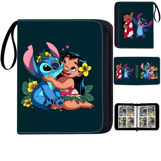Album pour 400 cartes Lilo et Stitch - Fleurs