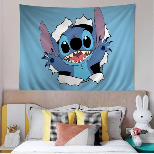 Tenture murale Stitch - Papier Déchiré