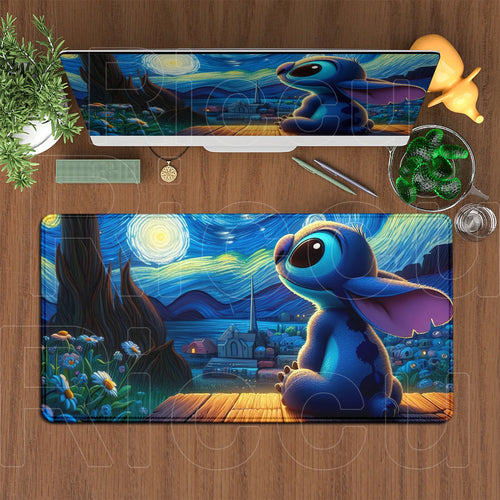 Tapis de souris Stitch - Sous un Ciel Étoilé