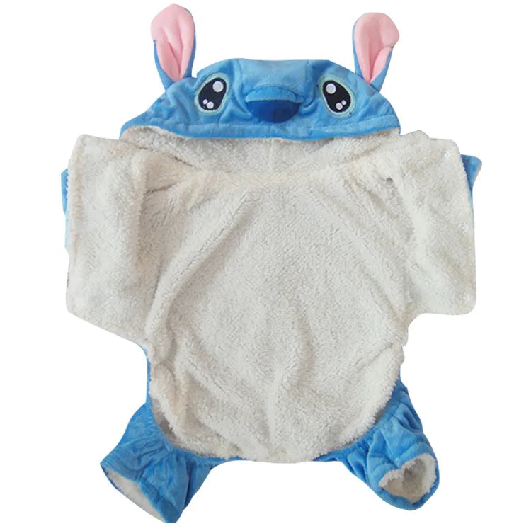 Déguisement Stitch pour chien - Combinaison Bleue