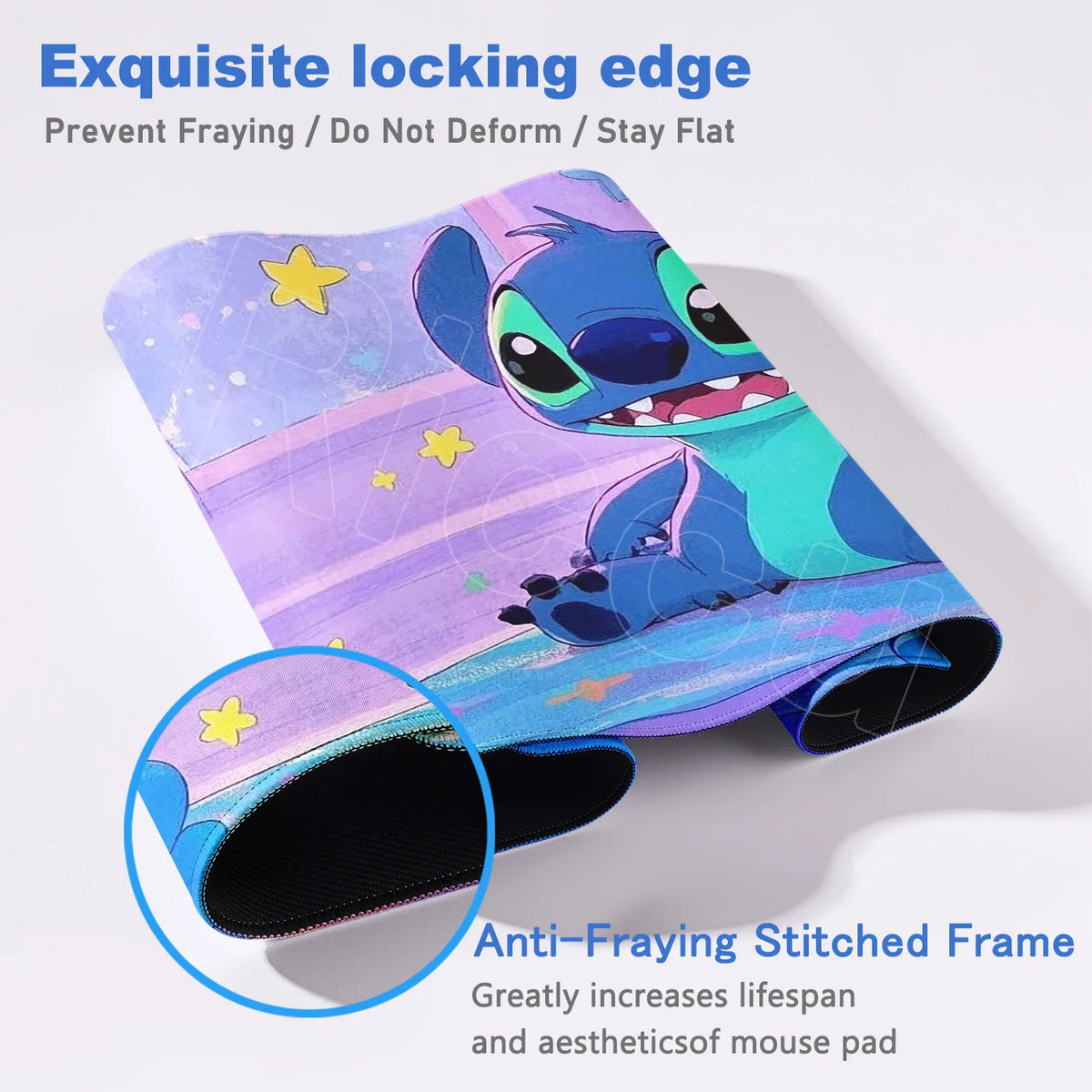 Tapis de souris Stitch - Quatre Poses 2 Mm