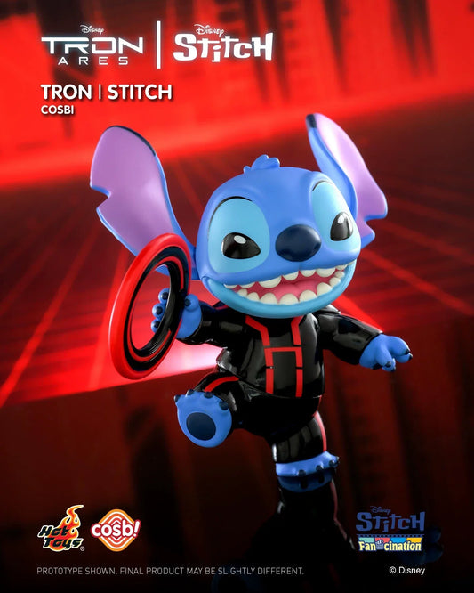 Figurine Stitch - Tron Rouge avec Disque