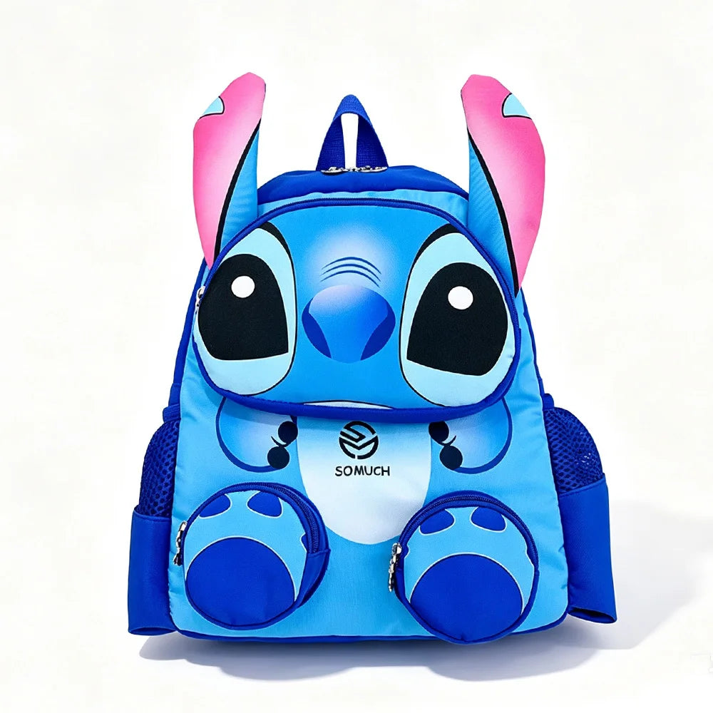 Sac à dos Stitch - Bleu avec Oreilles
