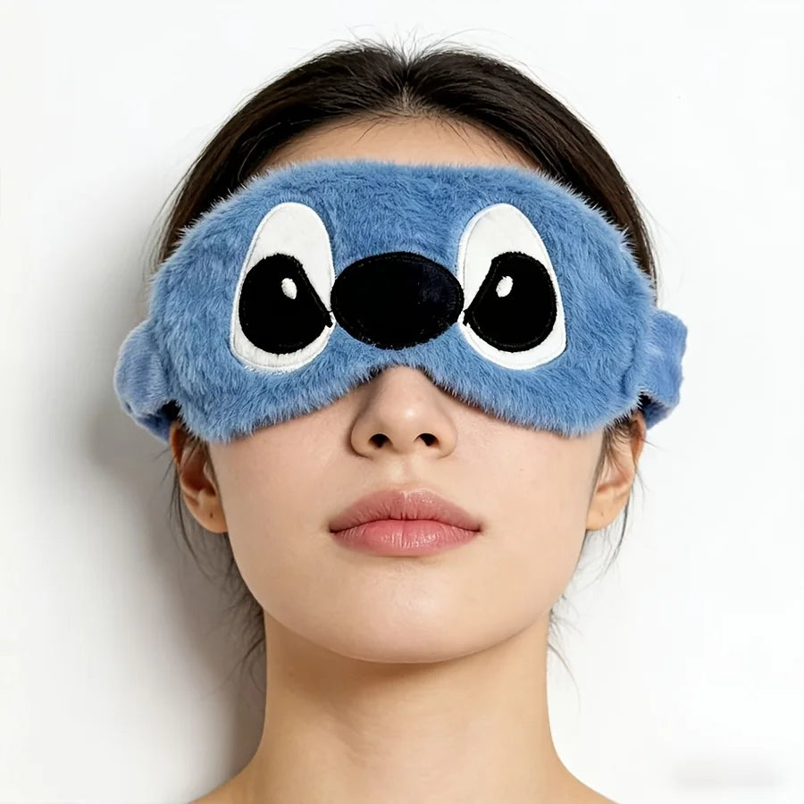 Masque de sommeil Stitch - Bleu à Grandes Oreilles
