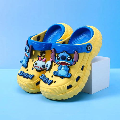 Sabots Stitch - Jaunes et Bleus
