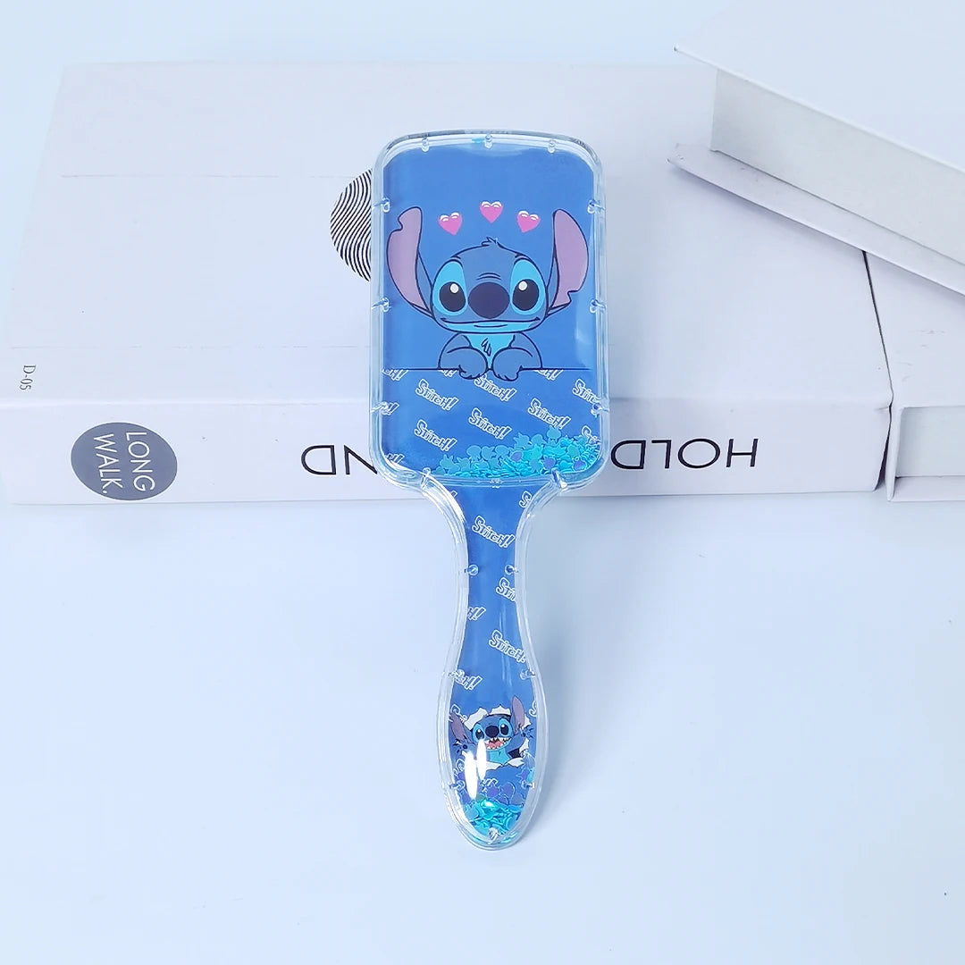 Brosse à cheveux Stitch - Accoudé Sous des Cœurs