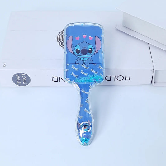 Brosse à cheveux Stitch - Accoudé Sous des Cœurs