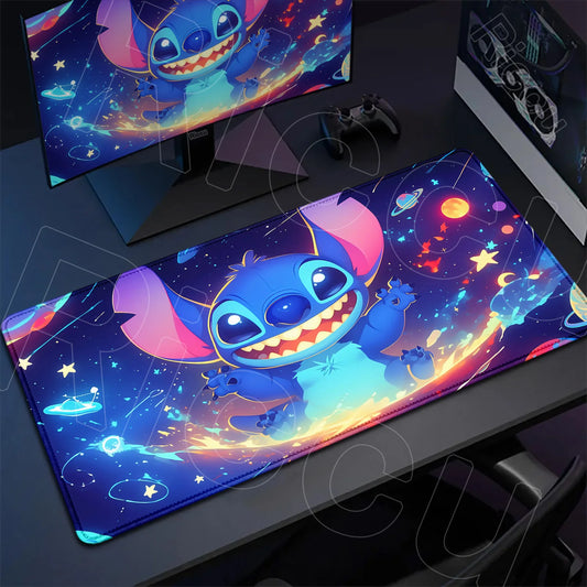 Tapis de souris Stitch - Sourire dans la Galaxie