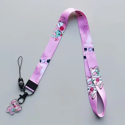 Tour de cou Angel - Rose avec Pendentif