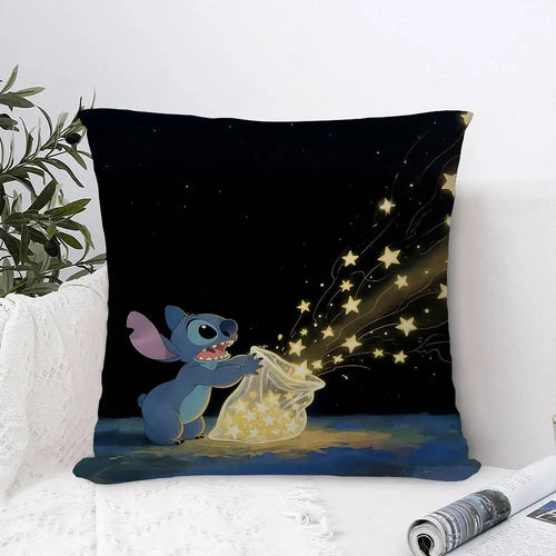 Housse de coussin Stitch - Sac D’Étoiles