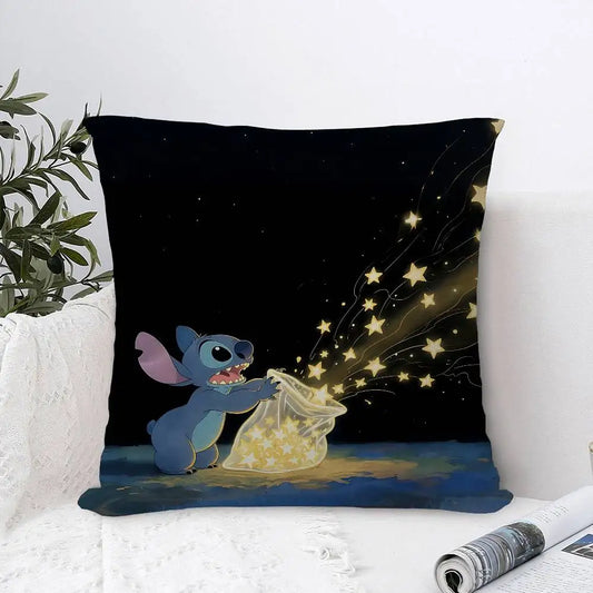 Housse de coussin Stitch - Sac D’Étoiles