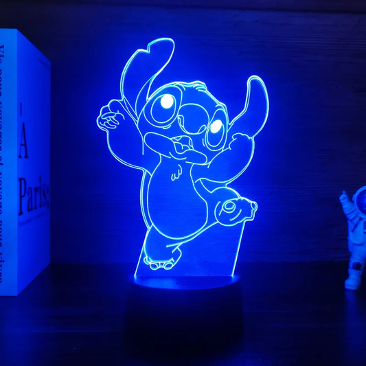 Lampe LED Stitch - Danse sur un Pied