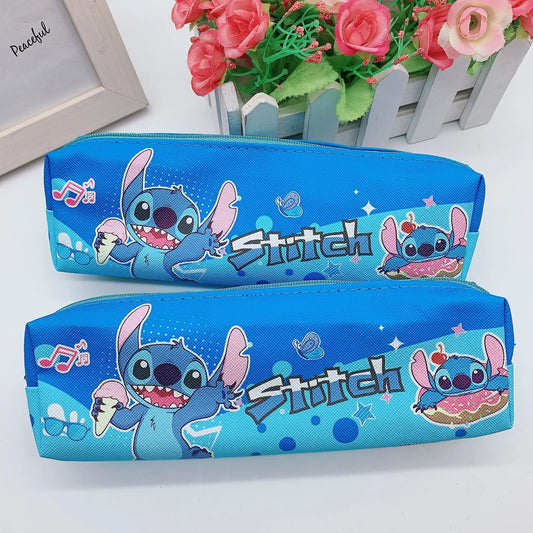 Trousse Stitch - Bleue et Motif Aléatoire