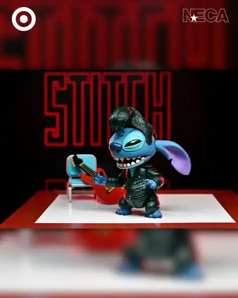 Figurine articulée Stitch - Elvis en Costume Noir