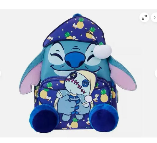 Sac à dos Stitch - Pyjama Ananas avec Poupée