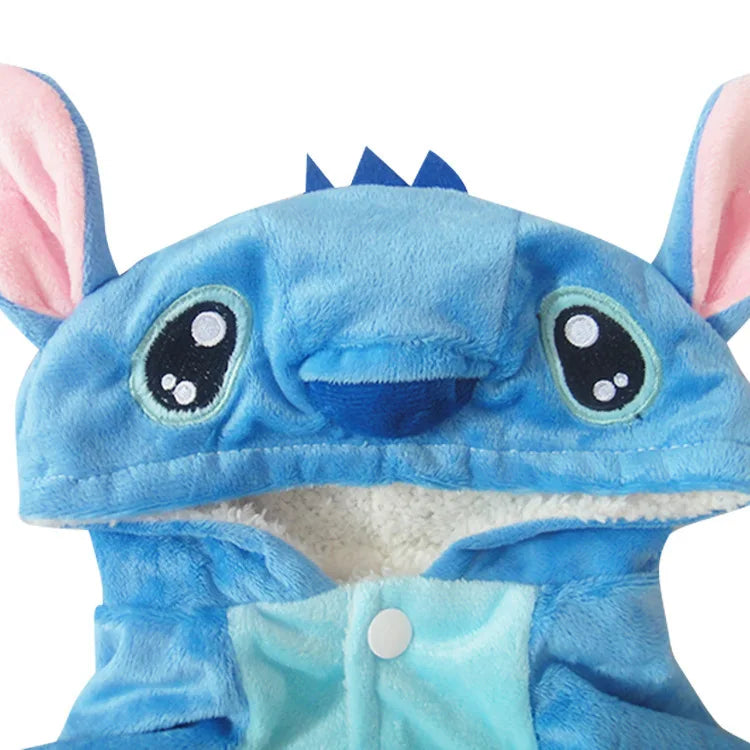 Déguisement Stitch pour chien - Combinaison Bleue