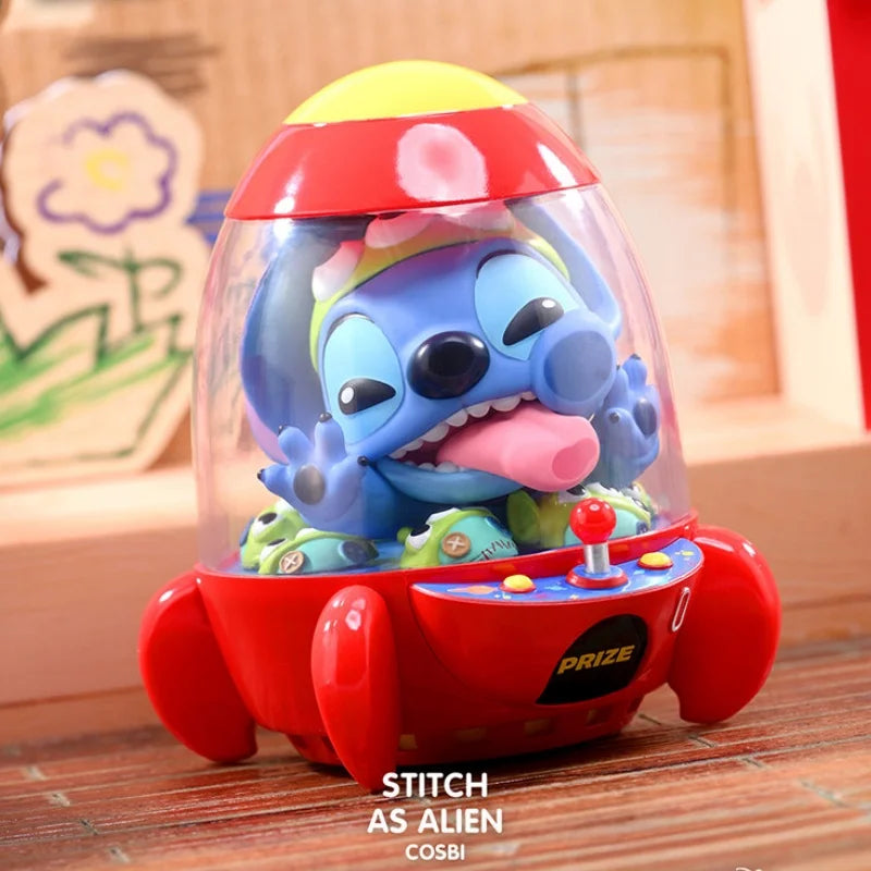 Figurine Stitch - Alien dans une Machine à Jouets