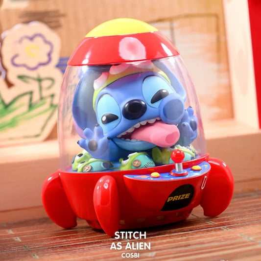 Figurine Stitch - Alien dans une Machine à Jouets