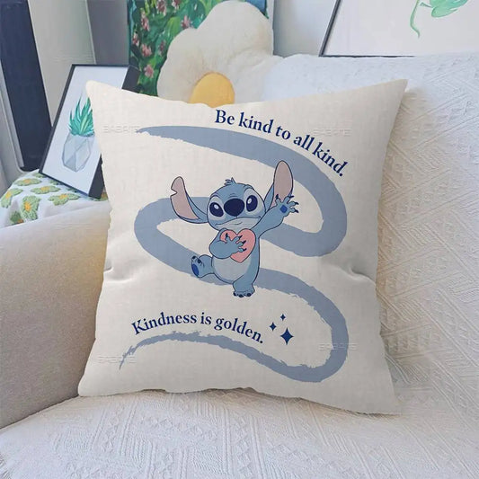 Housse de coussin Stitch - Kindness Is Golden