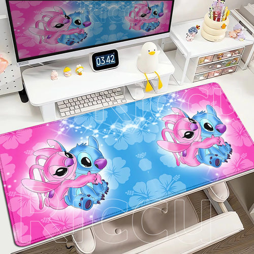 Tapis de souris Stitch et Angel - Hibiscus 2 Mm