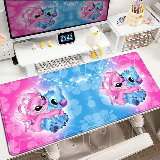 Tapis de souris Stitch et Angel - Hibiscus 2 Mm