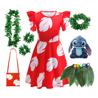 Robe avec Peluche Stitch et Sac
