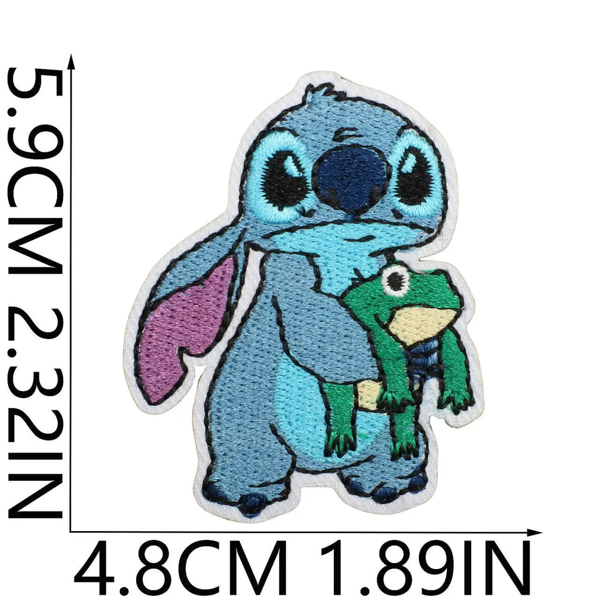 Écusson Stitch - Grenouille