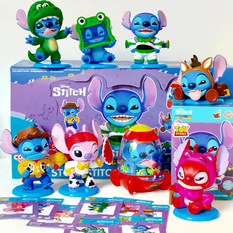 Figurines surprises Stitch - Toy Story en Boîte ou Coffret