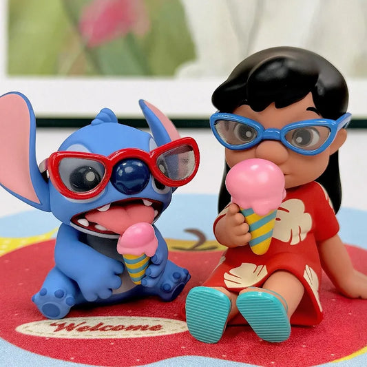 Figurine Lilo et Stitch - Dégustation de Glaces