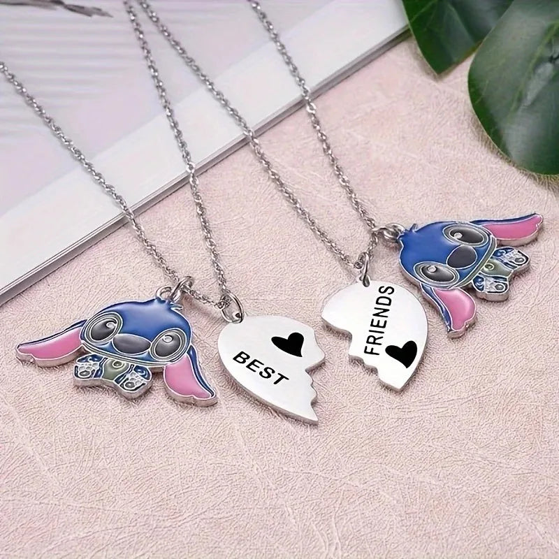 Duo de colliers Stitch - Best Friends