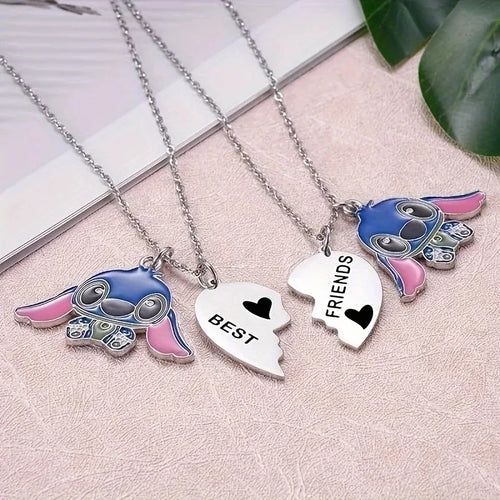 Duo de colliers Stitch - Best Friends