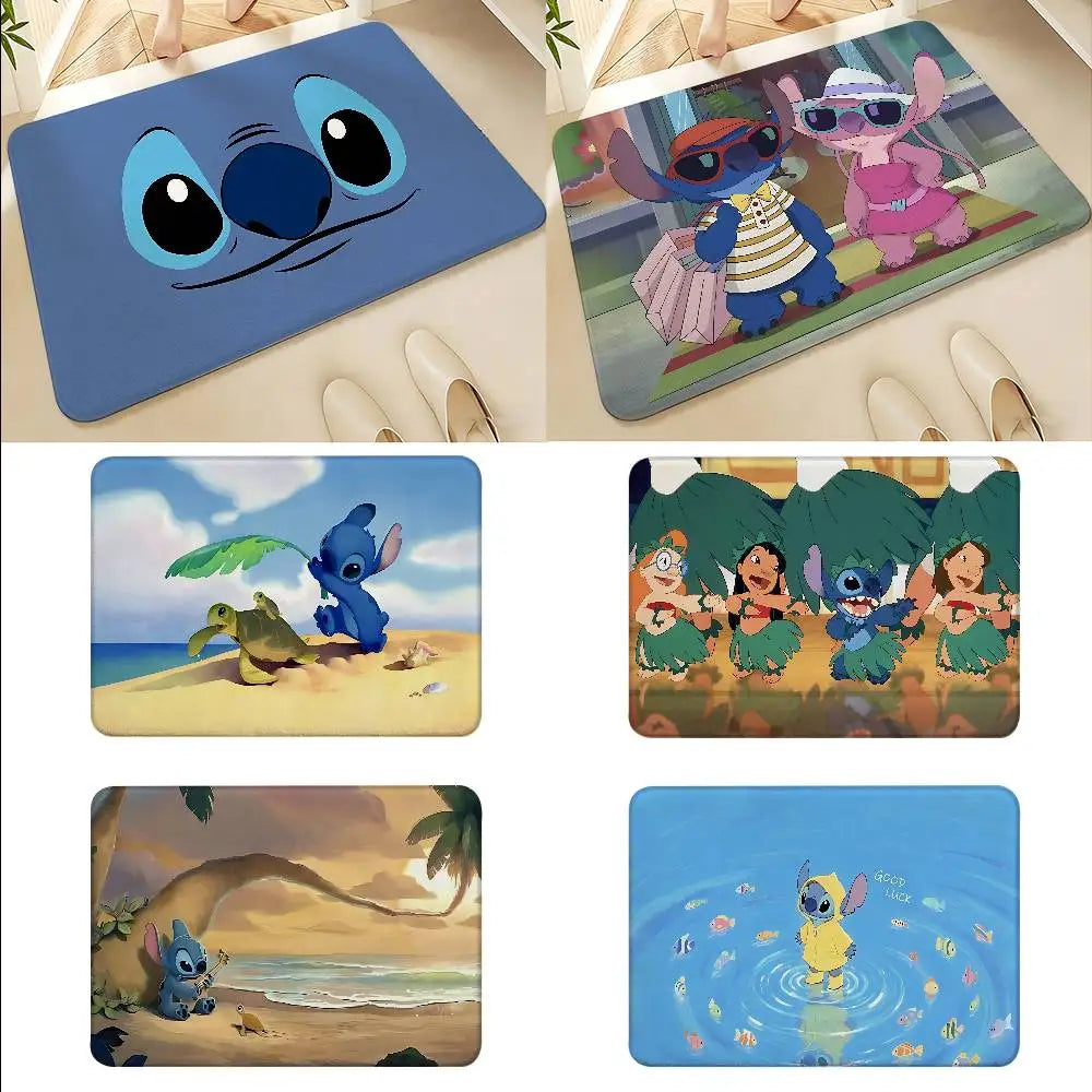 Tapis Stitch - Repos sur la Plage