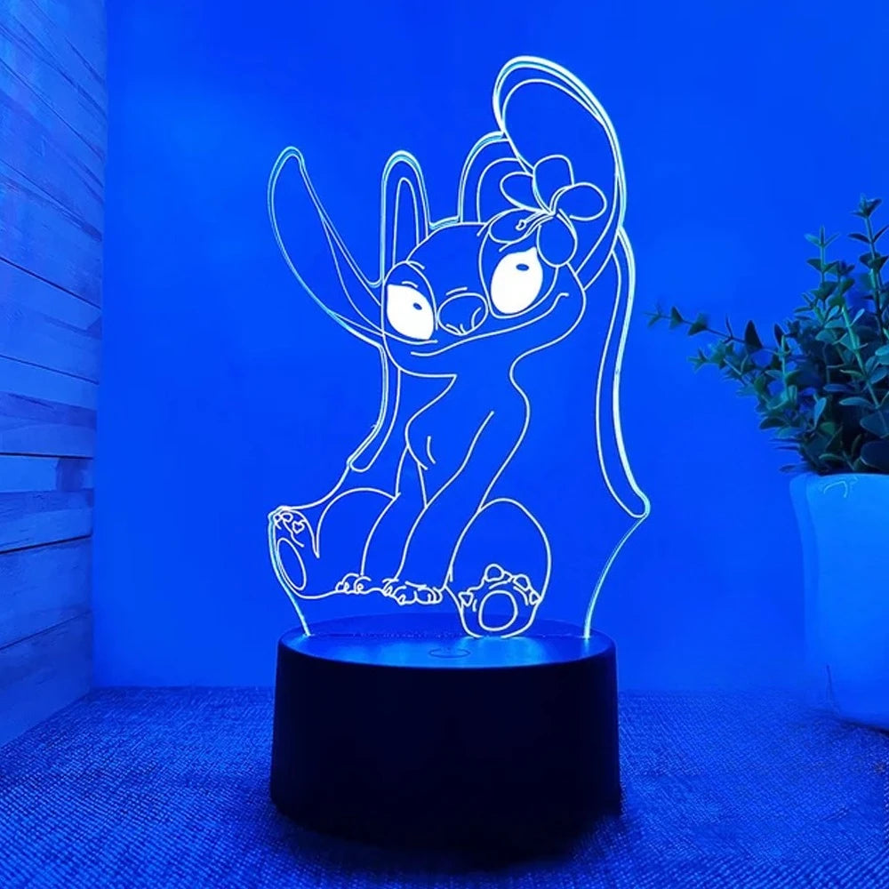 Lampe LED Angel - Fleur et Longues Antennes