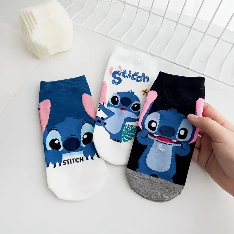 Chaussettes Stitch - Lots Aléatoires de 5 à 15 Paires
