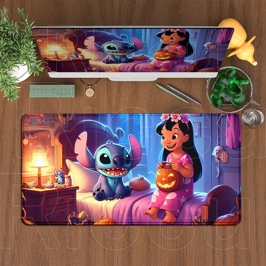Tapis de souris Lilo et Stitch - Citrouille Lumineuse