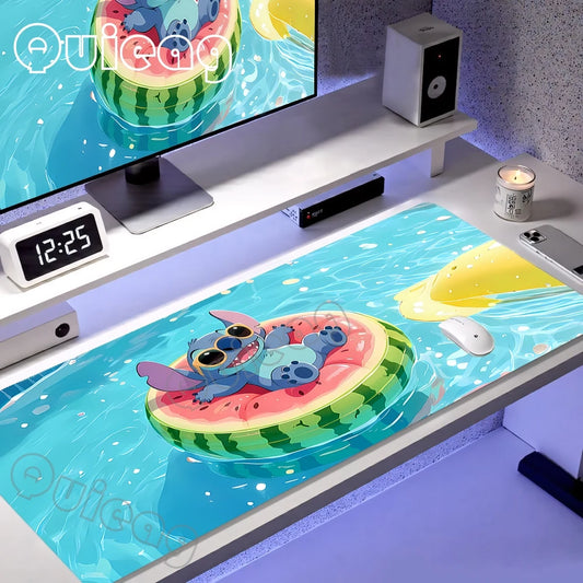 Tapis de souris Stitch - Bouée Pastèque