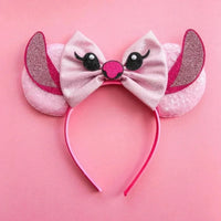 rose à visage et oreilles Stitch