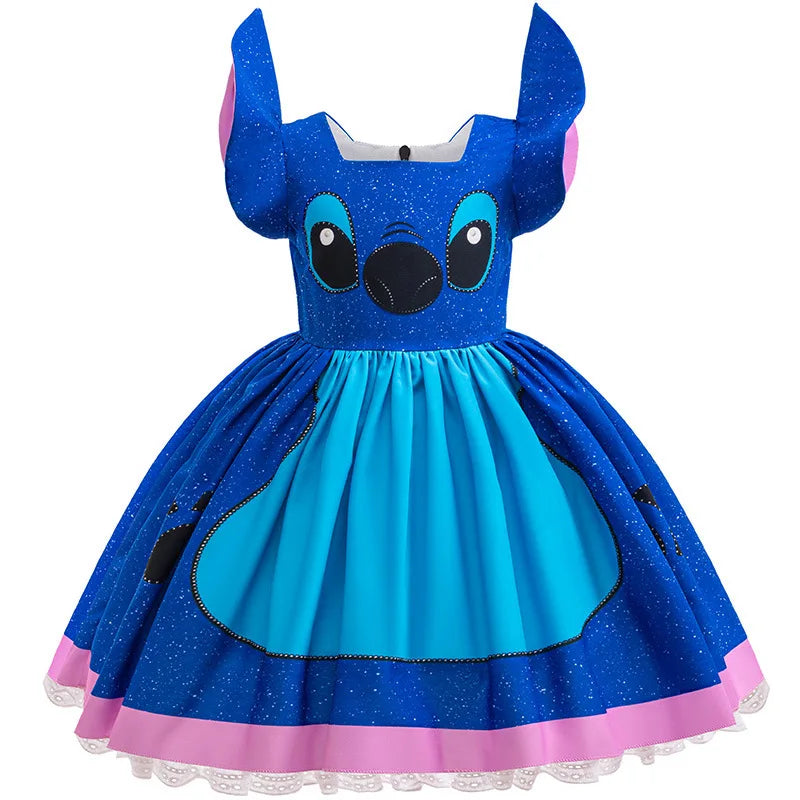 Déguisement Stitch - Robe Bleue et Sac